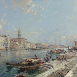 The Grand Canal seen from Santa Maria della Salute